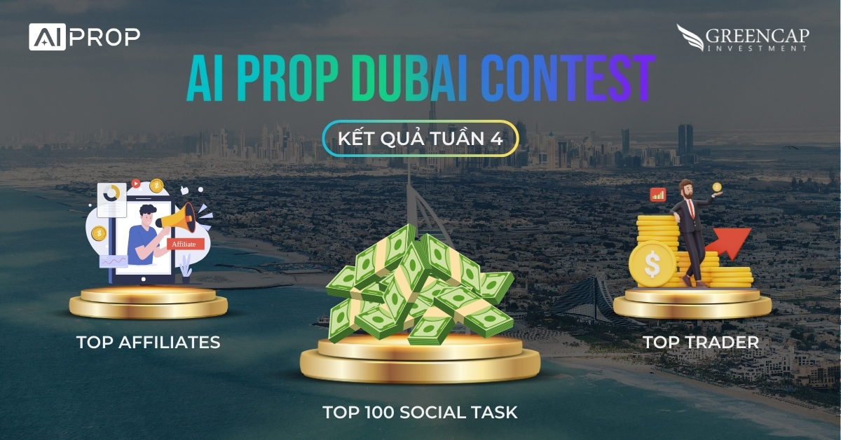 AI Prop Dubai Contest 2025 – Recap Tuần 4: Ai Đang Dẫn Đầu Trước Vạch Đích?