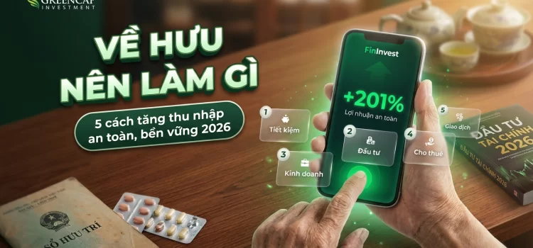 Về hưu nên làm gì? 5 cách tăng thu nhập an toàn và bền vững nhất 2026