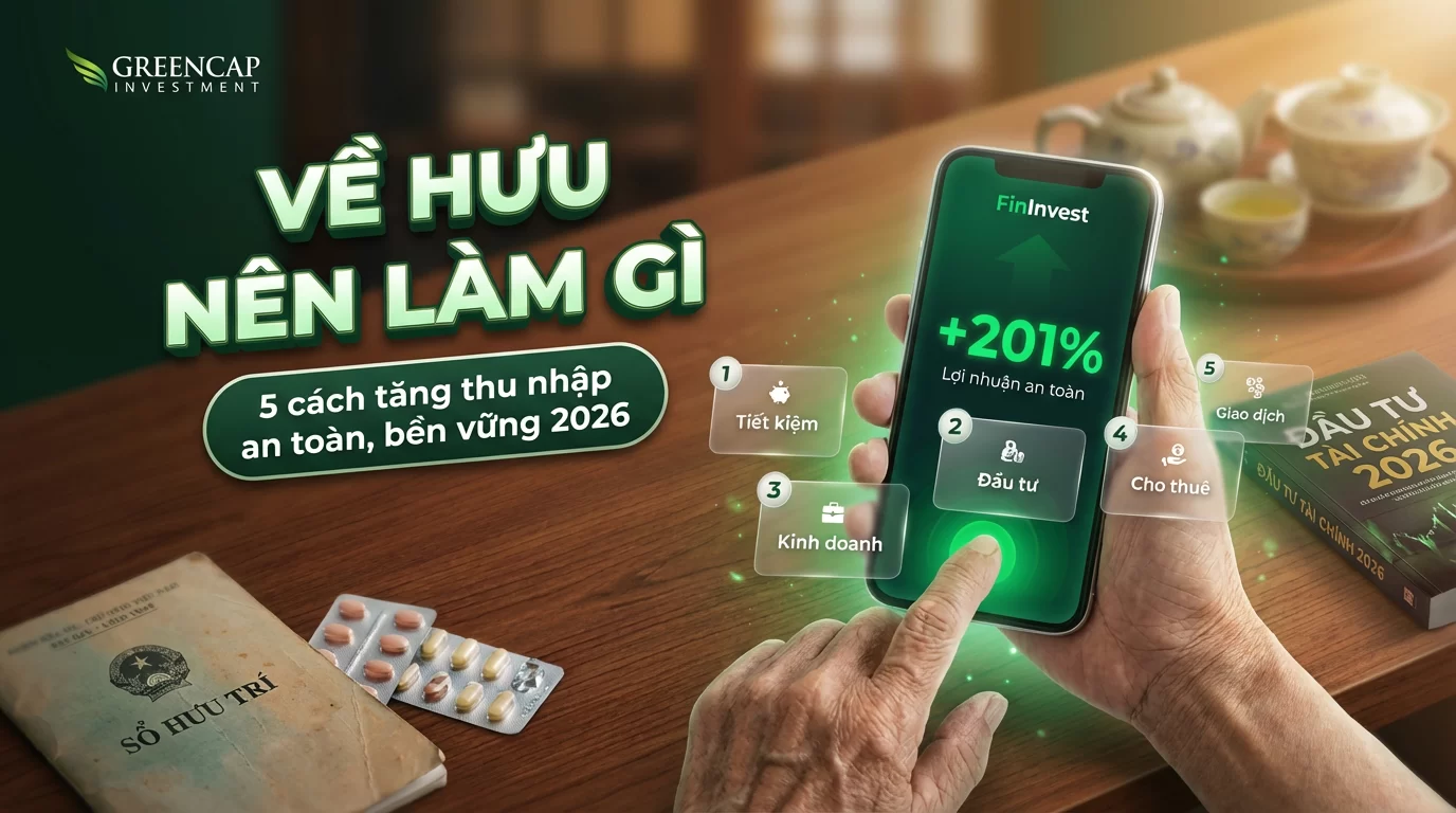 Về hưu nên làm gì? 5 cách tăng thu nhập an toàn và bền vững nhất 2026