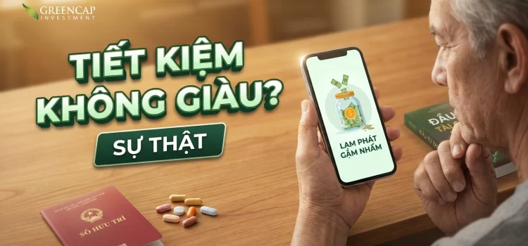Tại sao chỉ học cách tiết kiệm tiền lương sẽ không bao giờ giúp bạn giàu có?
