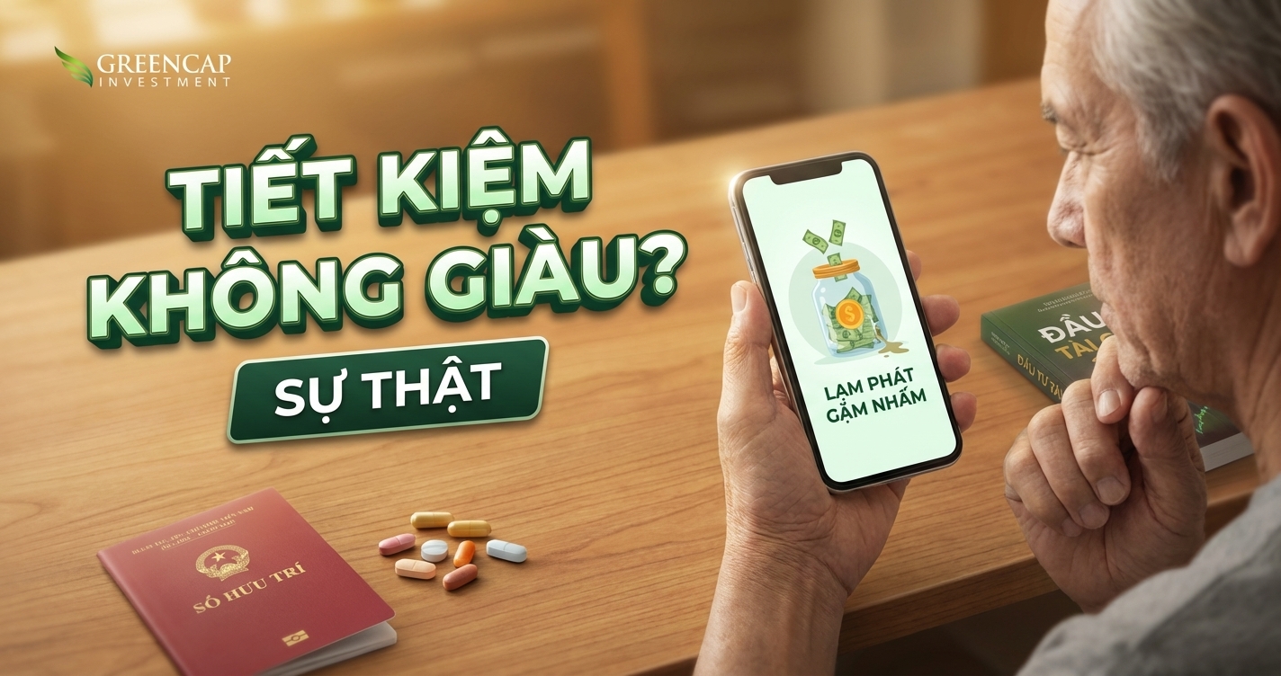 Tại sao chỉ học cách tiết kiệm tiền lương sẽ không bao giờ giúp bạn giàu có?