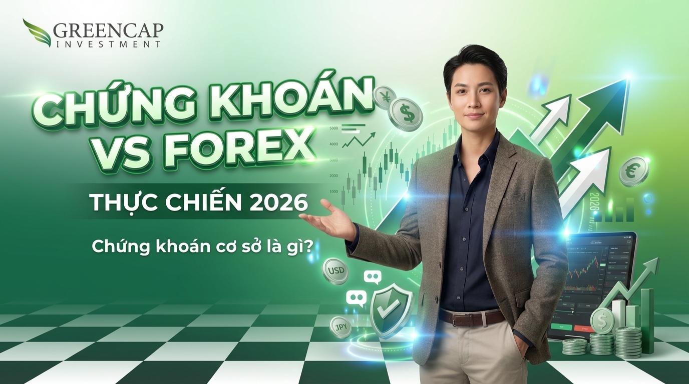 Chứng khoán cơ sở là gì? So sánh hiệu quả với đầu tư Forex thực chiến 2026