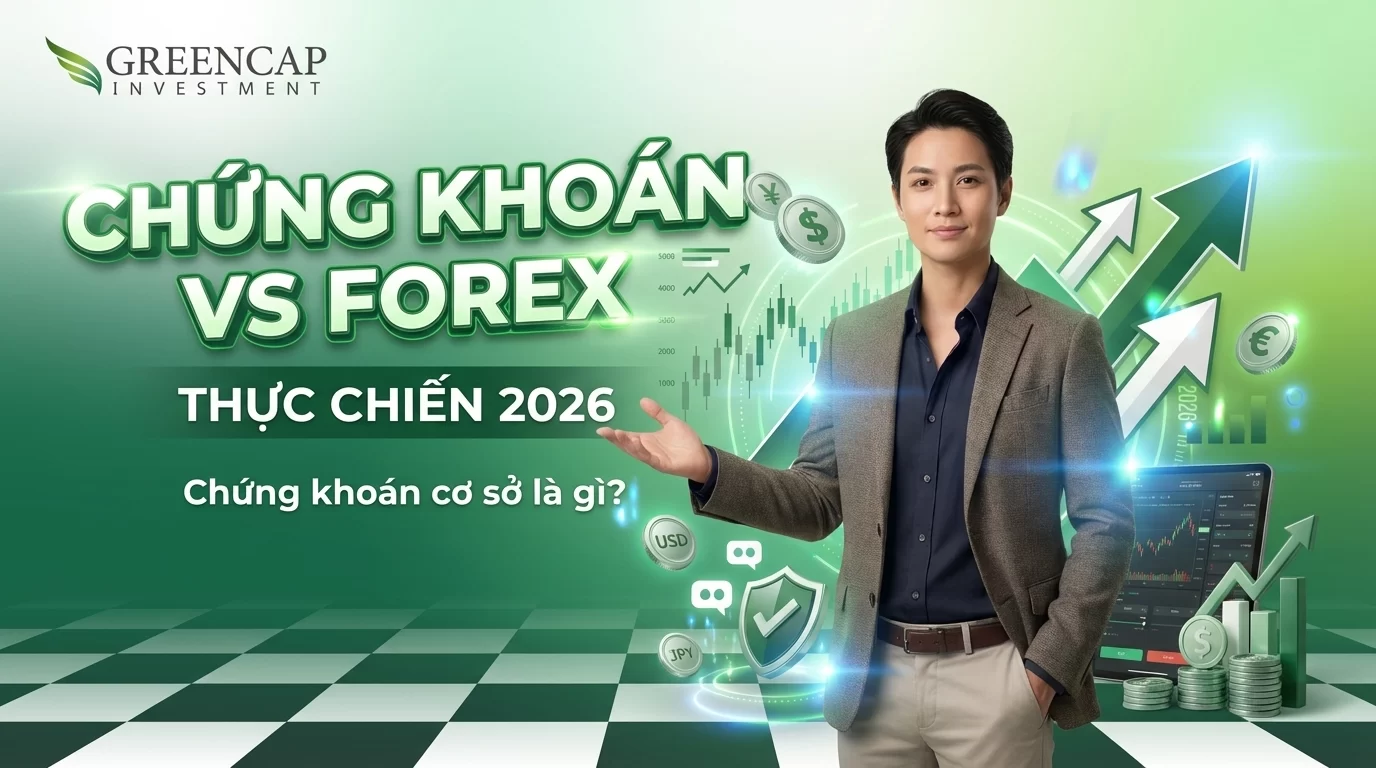 Chứng khoán cơ sở là gì? So sánh hiệu quả với đầu tư Forex thực chiến 2026