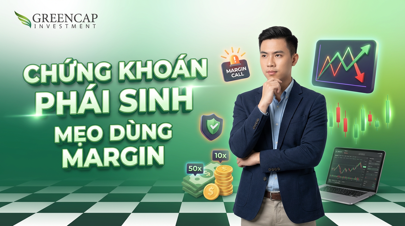 Chứng khoán phái sinh là gì? Phân biệt với chứng khoán cơ sở và cách dùng Margin hiệu quả