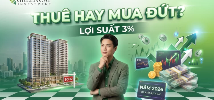 Nên thuê nhà để đầu tư hay mua đứt căn hộ trong bối cảnh lợi suất sụt giảm năm 2026?