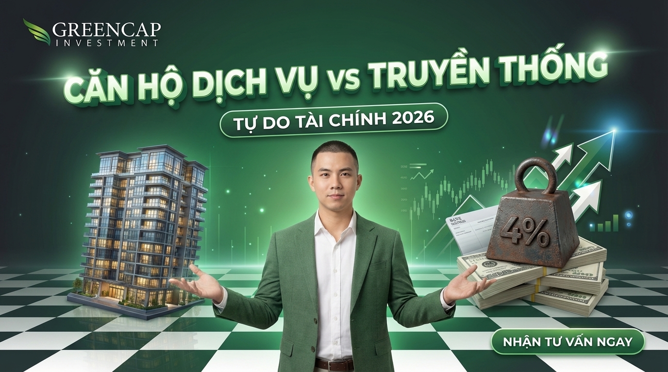 Đầu tư căn hộ cho thuê truyền thống vs Căn hộ dịch vụ: Lựa chọn nào giúp bạn đạt tự do tài chính nhanh hơn?