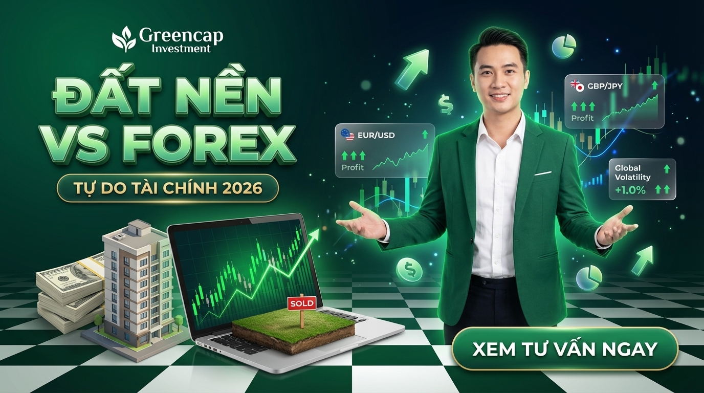 Đầu tư đất nền hay Forex là lựa chọn tối ưu để tự do tài chính 2026?