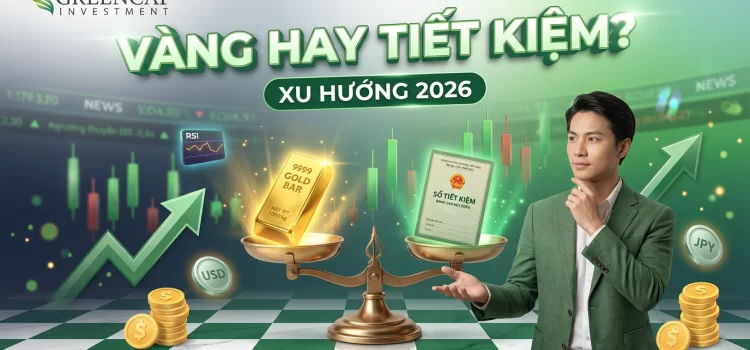 Có nên đầu tư vàng thay vì gửi tiết kiệm trong bối cảnh kinh tế hiện nay (2026)?