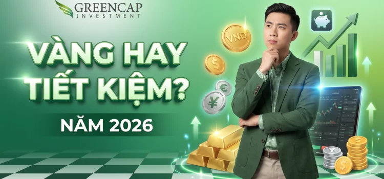 Đầu tư vàng hay gửi tiết kiệm là lựa chọn thông minh trong năm 2026?