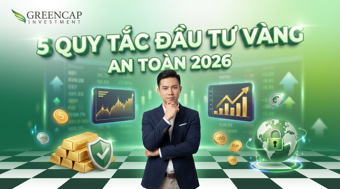5 Quy tắc đầu tư vàng an toàn để bảo vệ tài sản và giảm thiểu rủi ro 2026