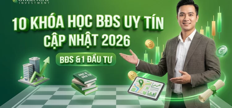 10 nguồn tài liệu và khóa học đầu tư bất động sản uy tín cho người mới bắt đầu 2026