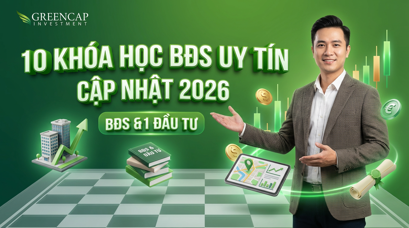 10 nguồn tài liệu và khóa học đầu tư bất động sản uy tín cho người mới bắt đầu 2026