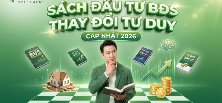 Đâu là những cuốn sách đầu tư bất động sản thay đổi tư duy của bạn mãi mãi? (Cập nhật 2026)