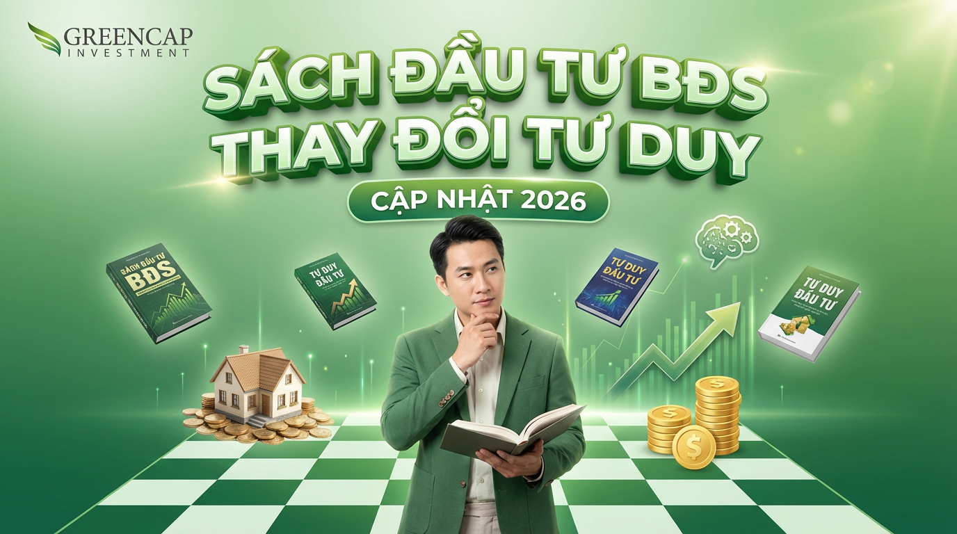 Đâu là những cuốn sách đầu tư bất động sản thay đổi tư duy của bạn mãi mãi? (Cập nhật 2026)