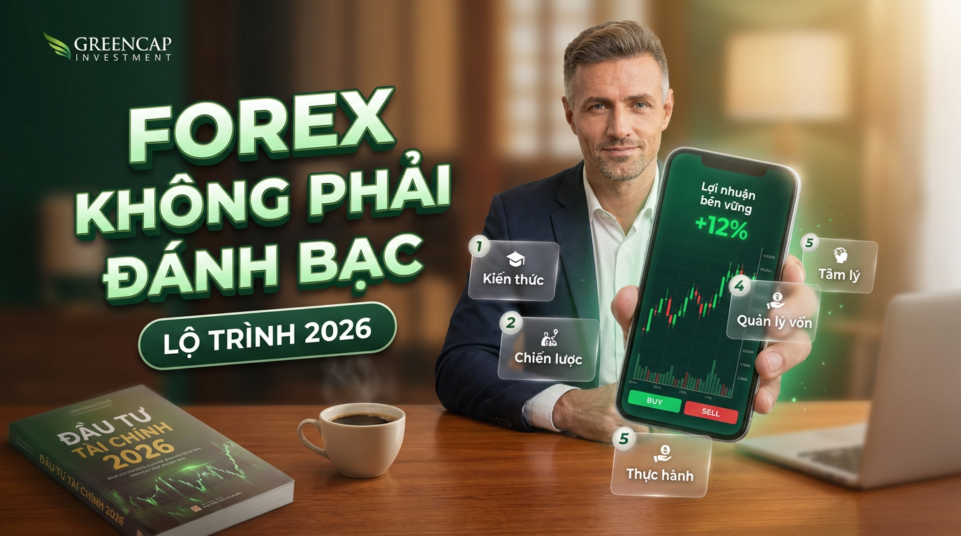 Giao dịch ngoại hối không phải là đánh bạc: Lộ trình xây dựng thu nhập bền vững 2026