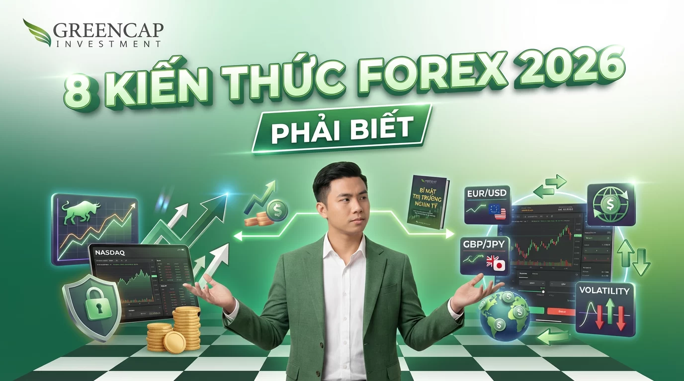 8 kiến thức forex quan trọng bạn cần nắm vững trong năm 2026