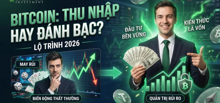 Chơi Bitcoin như thế nào để tạo dòng thu nhập bền vững thay vì đánh bạc?