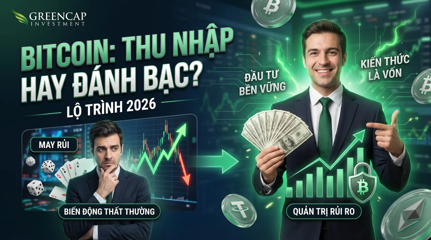 Chơi Bitcoin như thế nào để tạo dòng thu nhập bền vững thay vì đánh bạc?