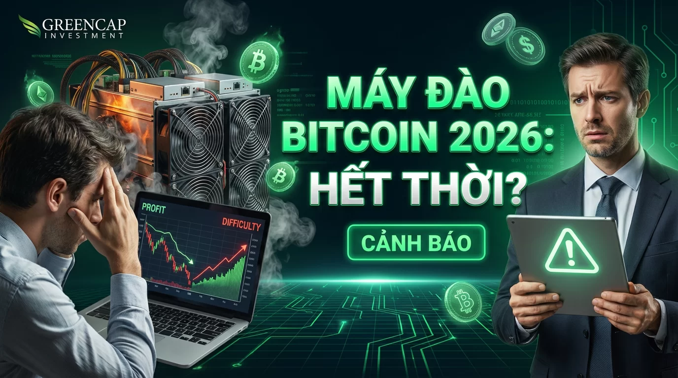 Tại sao máy đào bitcoin là gì không còn là câu hỏi quan trọng nhất với nhà đầu tư nhỏ lẻ năm 2026