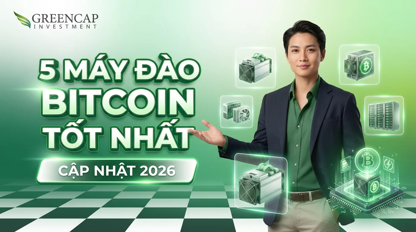 5 loại máy đào Bitcoin tốt nhất giúp tối ưu hóa lợi nhuận khai thác cho nhà đầu tư (Cập nhật 2026)