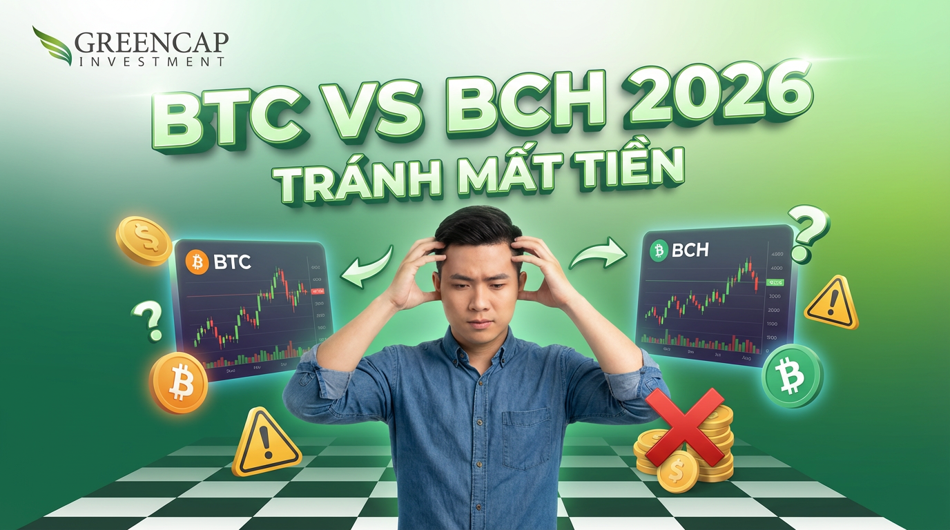 Phân biệt Bitcoin và Bitcoin Cash để tránh mất tiền oan khi đầu tư 2026