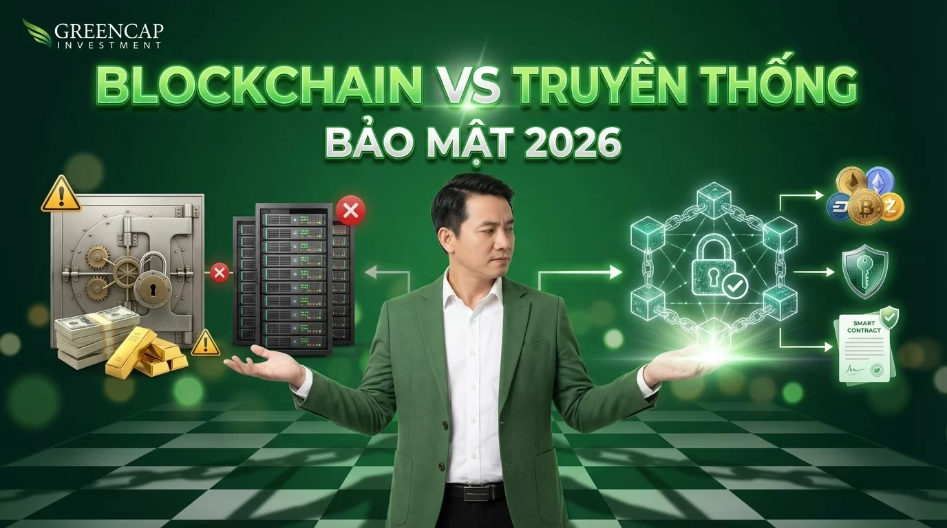 Công nghệ blockchain vs Cơ sở dữ liệu truyền thống: Đâu là nền tảng bảo mật tuyệt đối cho tài sản số?