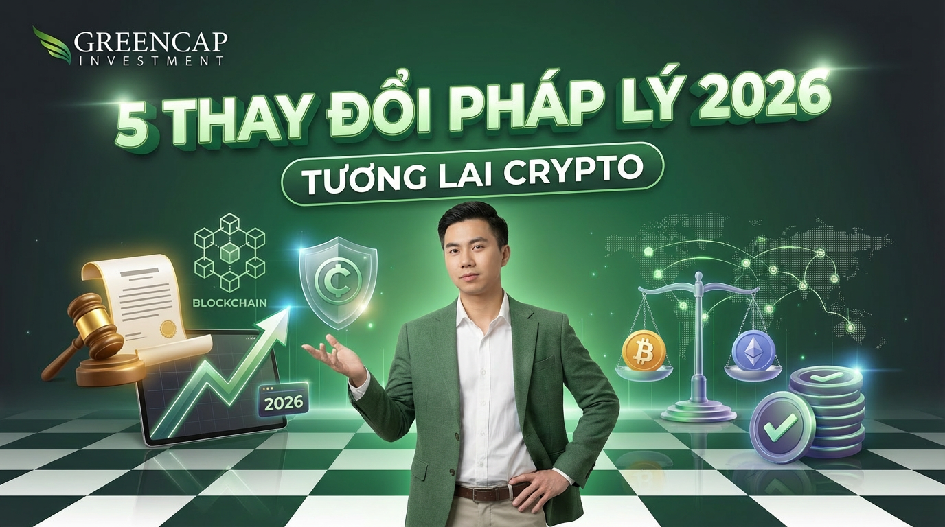 5 Thay đổi lớn về pháp lý và tương lai của thị trường tiền mã hóa 2026