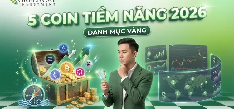 5 loại tiền mã hóa tiềm năng và cách phân loại danh mục đầu tư hiệu quả 2026
