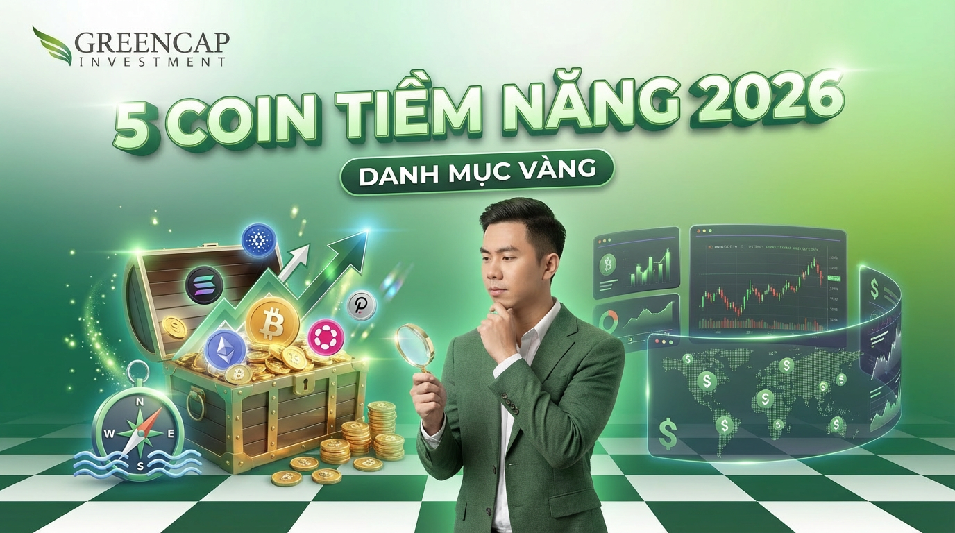 5 loại tiền mã hóa tiềm năng và cách phân loại danh mục đầu tư hiệu quả 2026