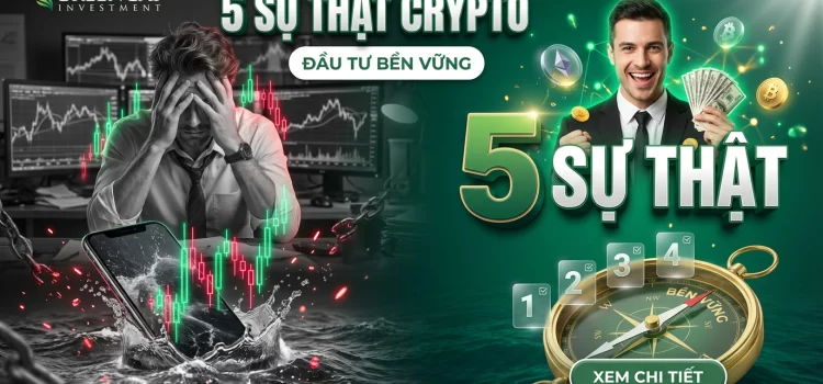 5 Sự thật về các loại tiền điện tử và bí quyết đầu tư bền vững cho người bận rộn