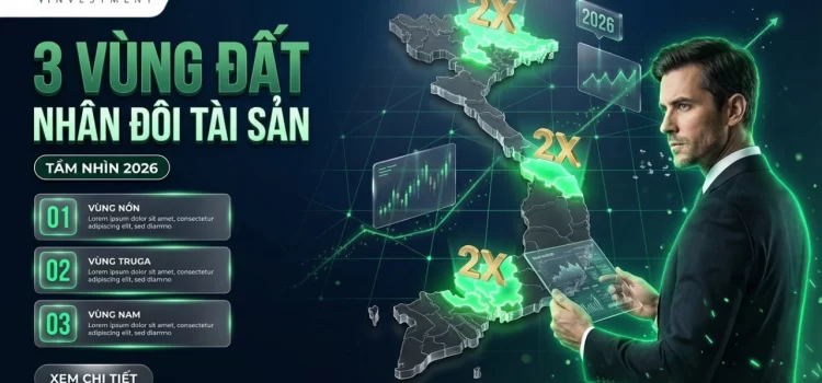 3 Khu vực đất nền tiềm năng giúp bạn nhân đôi tài sản nhưng vẫn an toàn vùng vốn 2026