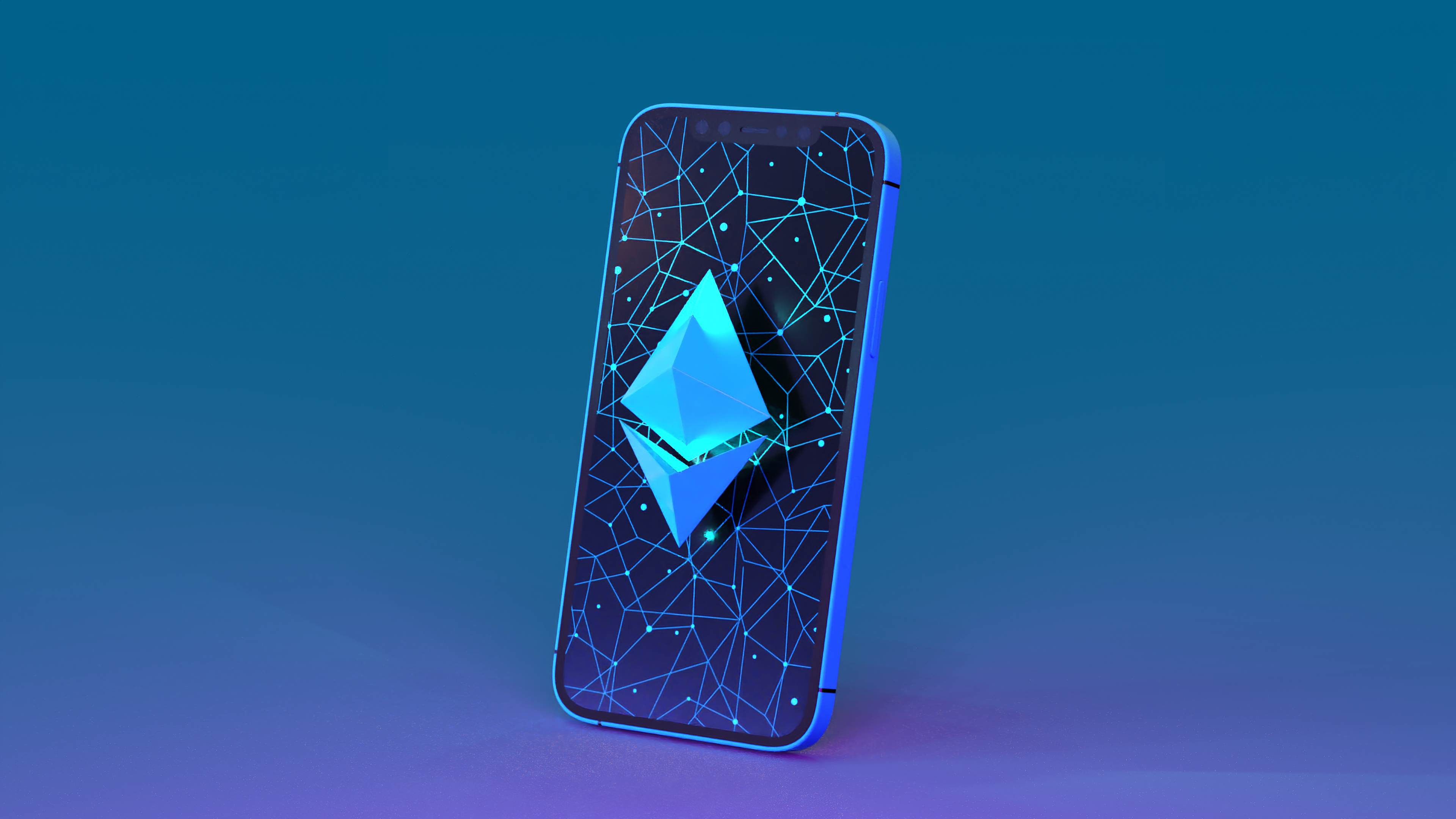 Hình ảnh minh họa công nghệ blockchain với các khối dữ liệu liên kết, thể hiện tính phi tập trung và bảo mật trong nền kinh tế số.