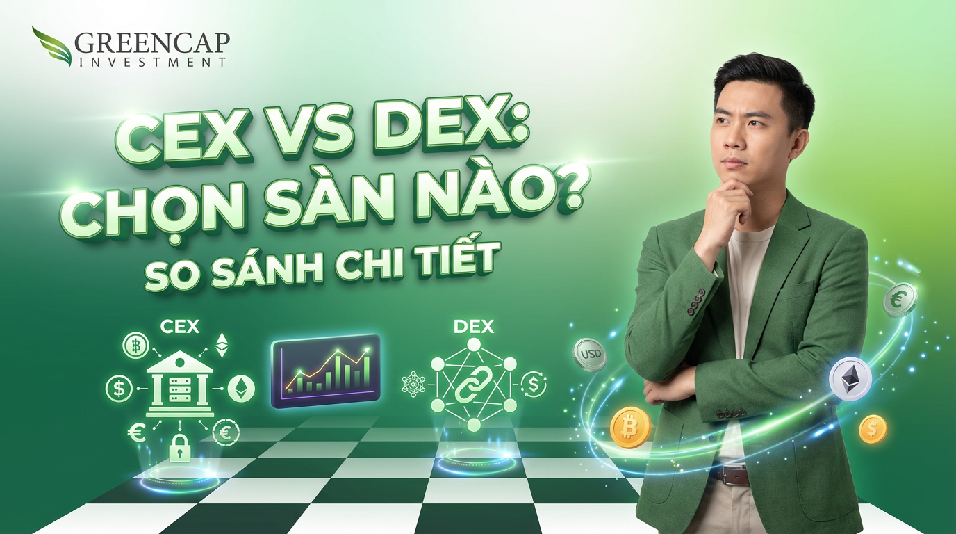 Sàn Giao Dịch Tập Trung (CEX) vs Sàn Giao Giao Dịch Phi Tập Trung (DEX): Lựa Chọn Nào Tối Ưu Cho Nhà Đầu Tư Tiền Điện Tử?