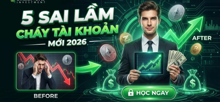5 Sai Lầm Đầu Tư Tiền Điện Tử Phổ Biến & Cách Tránh “Cháy” Tài Khoản năm 2026