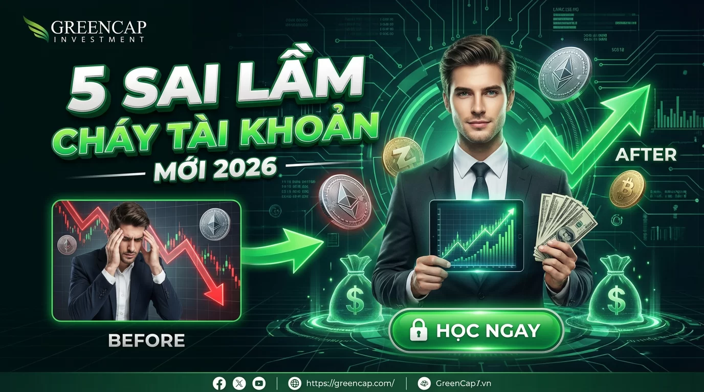 5 Sai Lầm Đầu Tư Tiền Điện Tử Phổ Biến & Cách Tránh “Cháy” Tài Khoản năm 2026