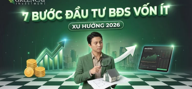 Hướng dẫn đầu tư bất động sản: 7 bước cho người mới bắt đầu ít vốn an toàn năm 2026