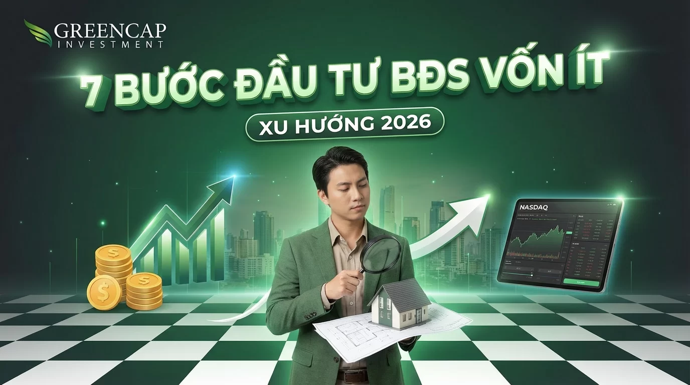 Hướng dẫn đầu tư bất động sản: 7 bước cho người mới bắt đầu ít vốn an toàn năm 2026