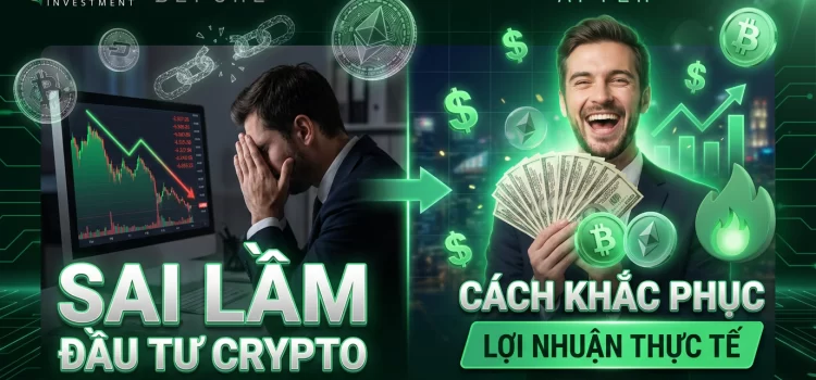 Sai lầm khi đầu tư tiền điện tử: Tại sao đa số nhà đầu tư thất bại và cách khắc phục?
