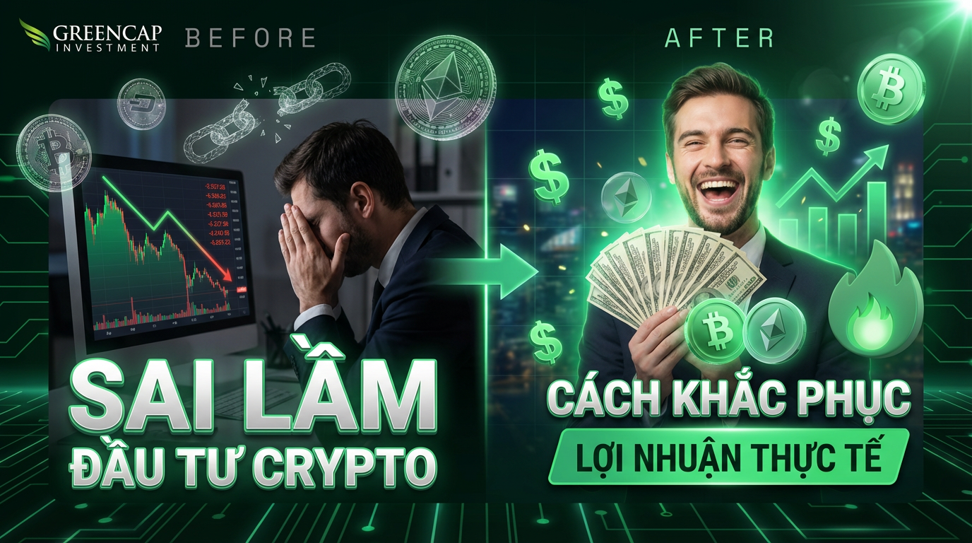 Sai lầm khi đầu tư tiền điện tử: Tại sao đa số nhà đầu tư thất bại và cách khắc phục?