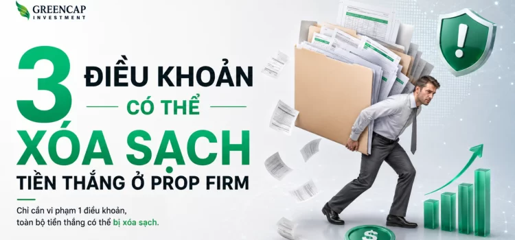 3 điều khoản có thể xóa sạch tiền thắng ở prop firm