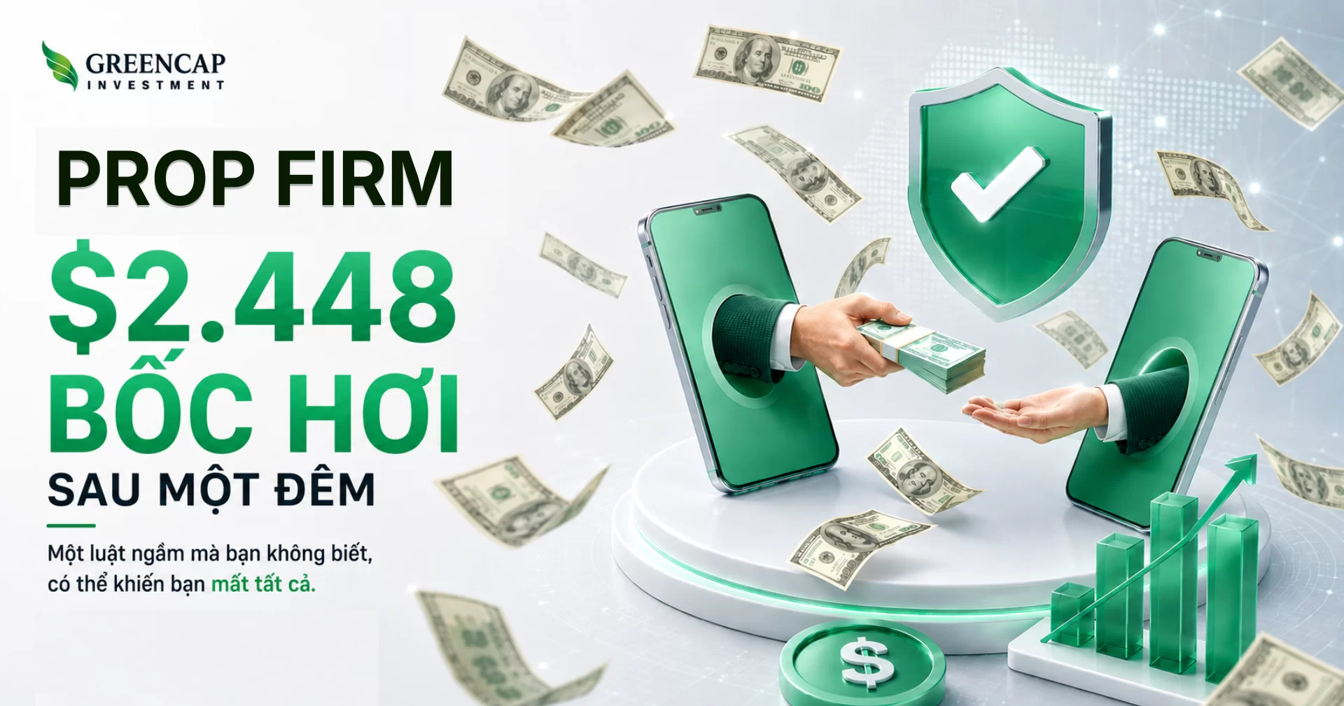 Khi Prop Firm Viết Lại Luật Cho Quá Khứ: $2.448 Bốc Hơi Sau Một Đêm